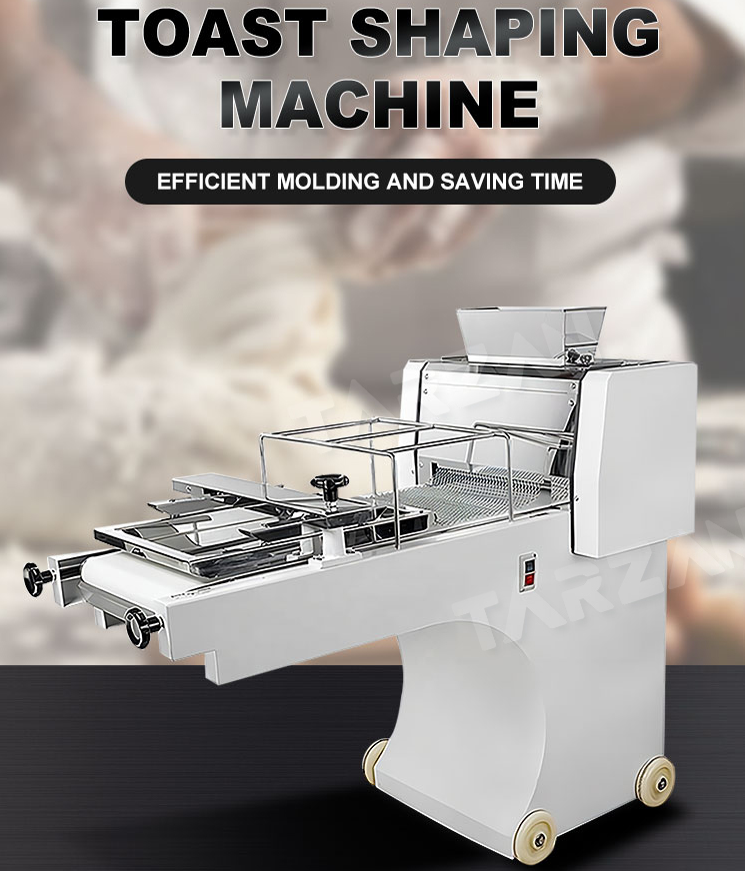 Commercial toast moulder TTM-380 heavy duty electric bread dough shaping machine