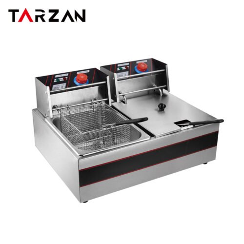 Electric Deep Fryer – 2-Tank model TEF-82A