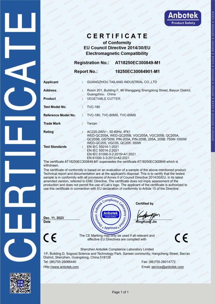 tarzan-commercial-vegetable-cutter-ce-certificate