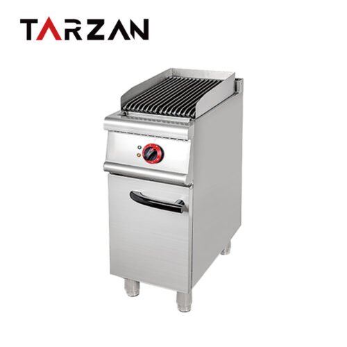 TEB-879 Electric Lava Rock Charbroiler with Cabinet Lava Rock / Char Grill – Electric model TEB-879