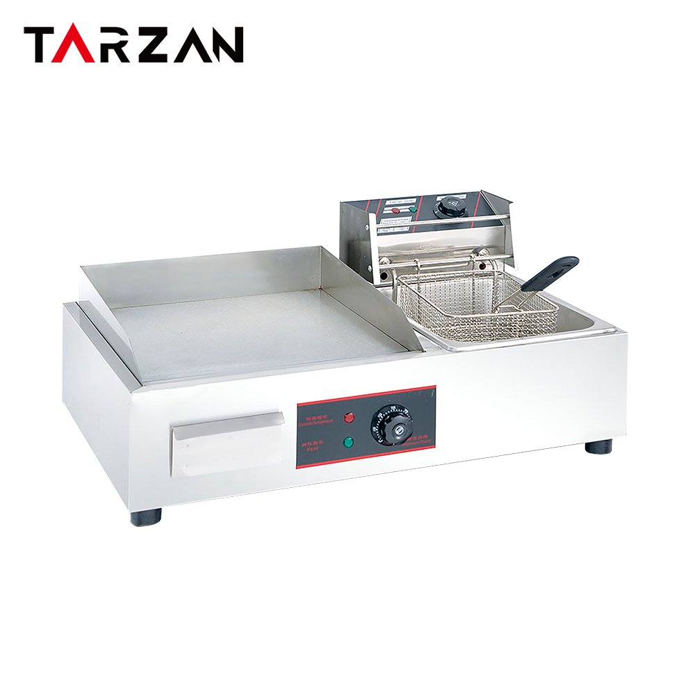 Commercial Deep Fryer TEG-7085 – Electric Griddle And Deep Fryer Combo product image