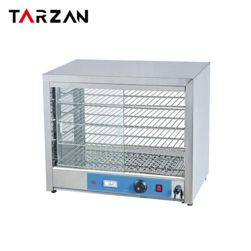 Food Warmer Showcase TFW-580805 – Stainless Steel Food Warmer Display Case product image