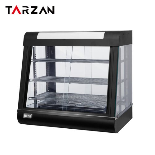 Heated Display Case TFW-60-2 – Medium Black Heated Display Case product image