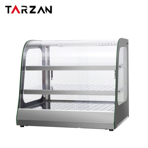 Heated Display Case TFW-802 – Curved Glass Heated Display Case product image
