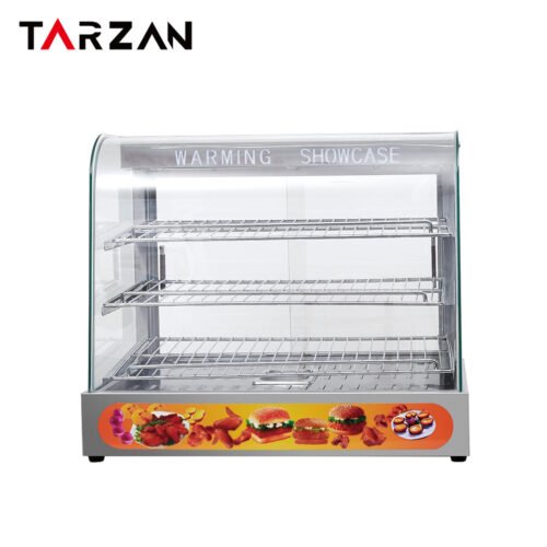 Food Warmer Showcase TFW-862 – Wide Warming Showcase 3 Shelf Display product image