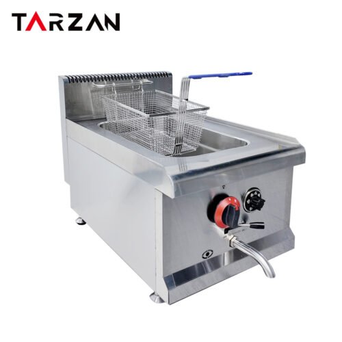 Commercial Deep Fryer TGF-73A – Countertop Single-Vat Gas Deep Fryer product image