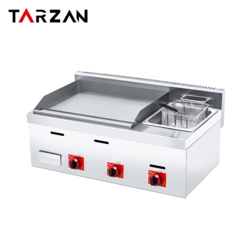 Commercial Deep Fryer TGG-710 – Gas Griddle And Deep Fryer Combo product image
