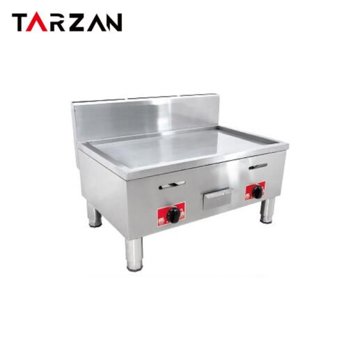 Commercial Griddle TGG-723 – Floor-Standing Gas Griddle With Splash Guard product image