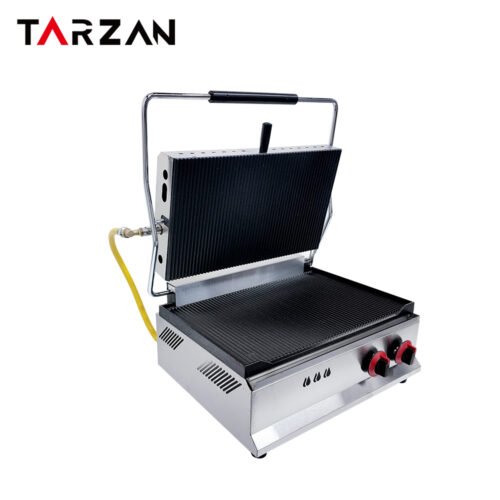 Panini Grill TGG-8130 – Heavy-Duty Commercial Gas Panini Press With Hose product image